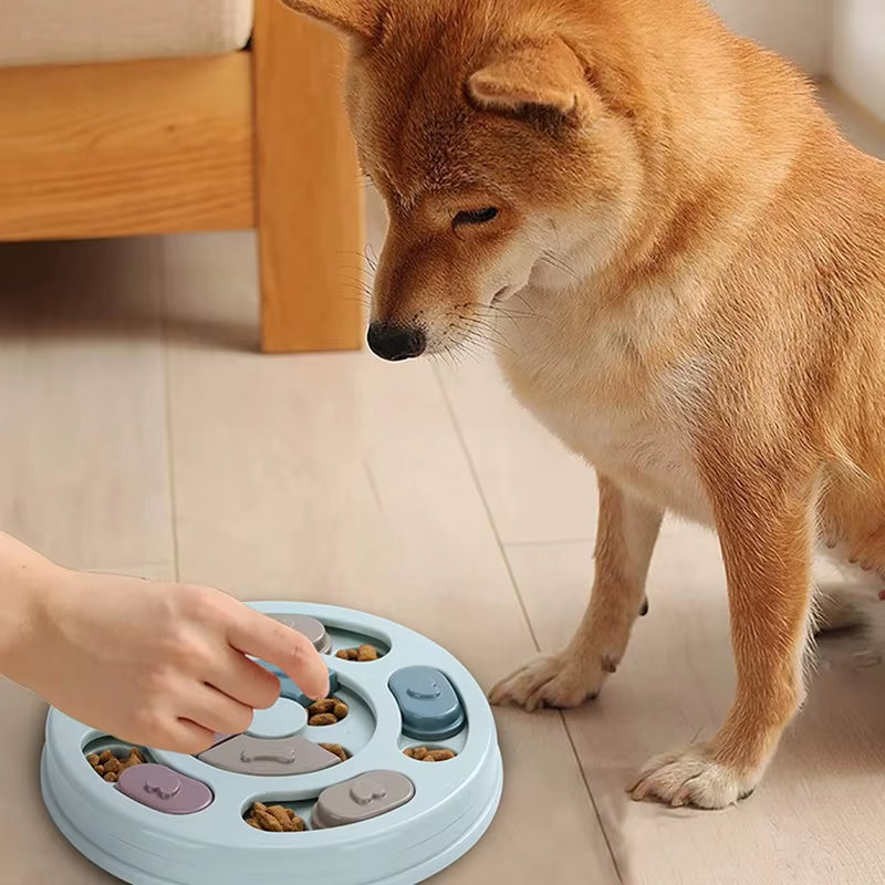 Dog Food Hiding Bowl, Slow Food Training, Dog Educational Toy to Relieve Boredom, Interactive Educational Feeding Toy