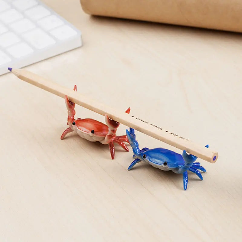 Funny Crab Desktop Pen Holder as Creative Stationery