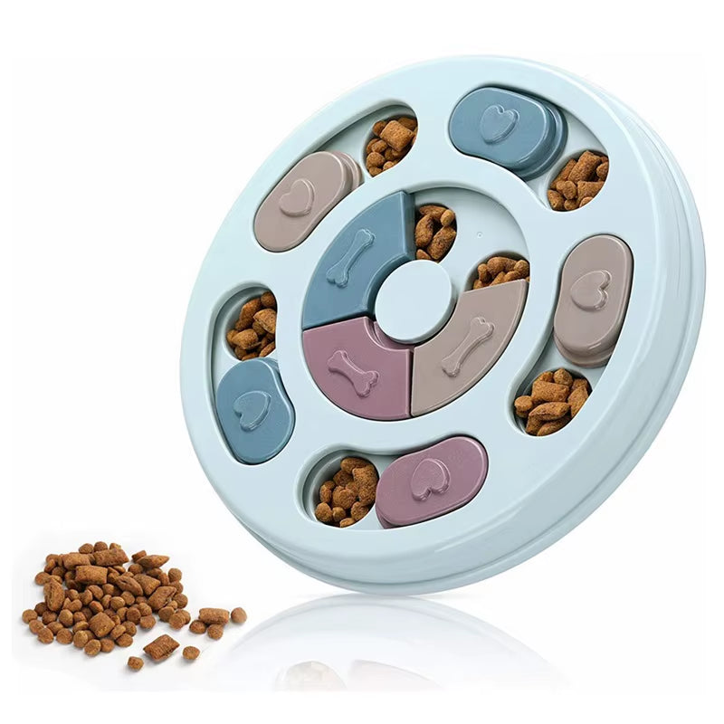 Dog Food Hiding Bowl, Slow Food Training, Dog Educational Toy to Relieve Boredom, Interactive Educational Feeding Toy